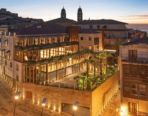 Palau de La Oliva de Vigo, restaurant on va tenir lloc l'acte inaugural de la gira gastronòmica catalana