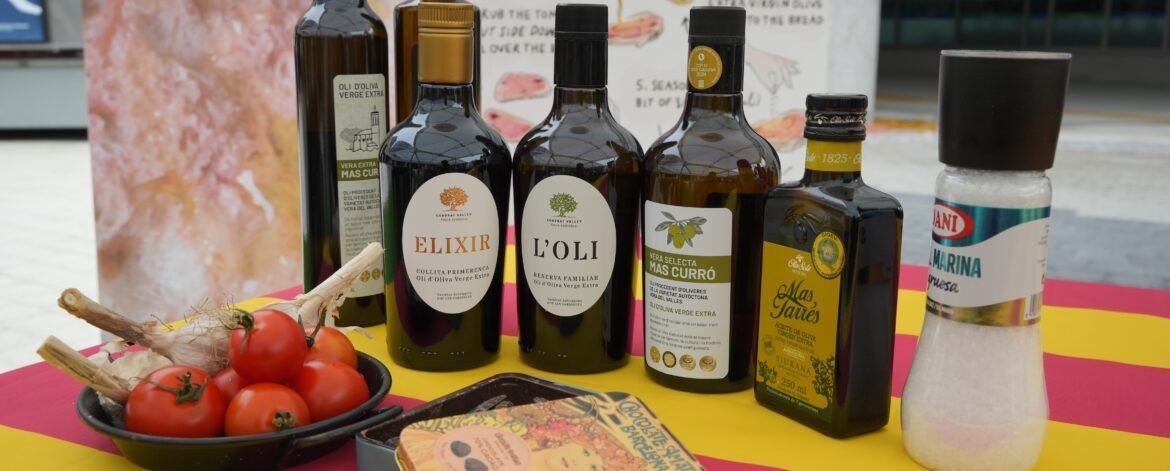 Els olis Vera Extra, Vera Selecta i Vera del Vallès de Mas Curró a la mostra gastronòmica de productes catalans de Seül (Corea del Sud)